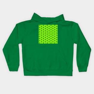 Christmas Tree Pattern Kids Hoodie